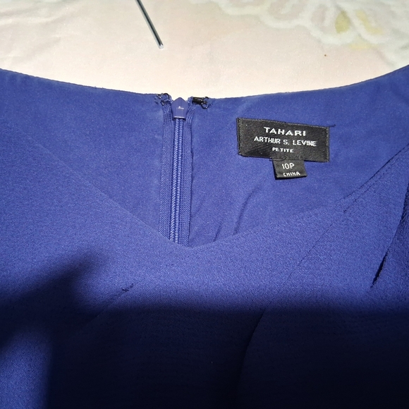 Tahari Women's Blue Dress - Picture 6 of 6